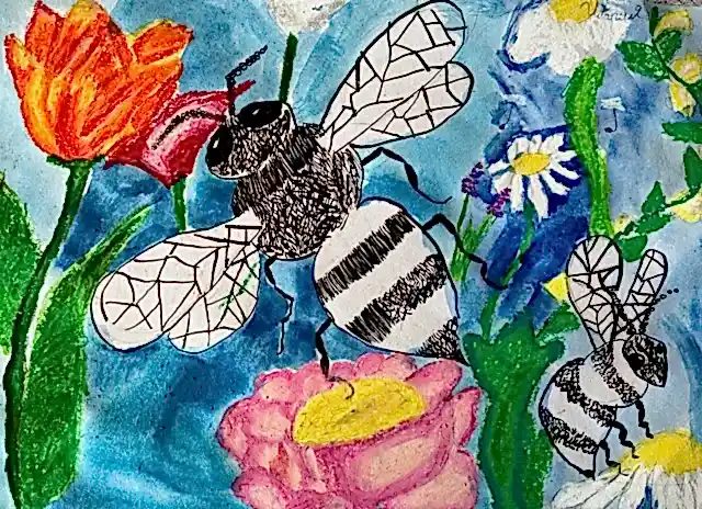 LinguaPlay Eltham Bees Art